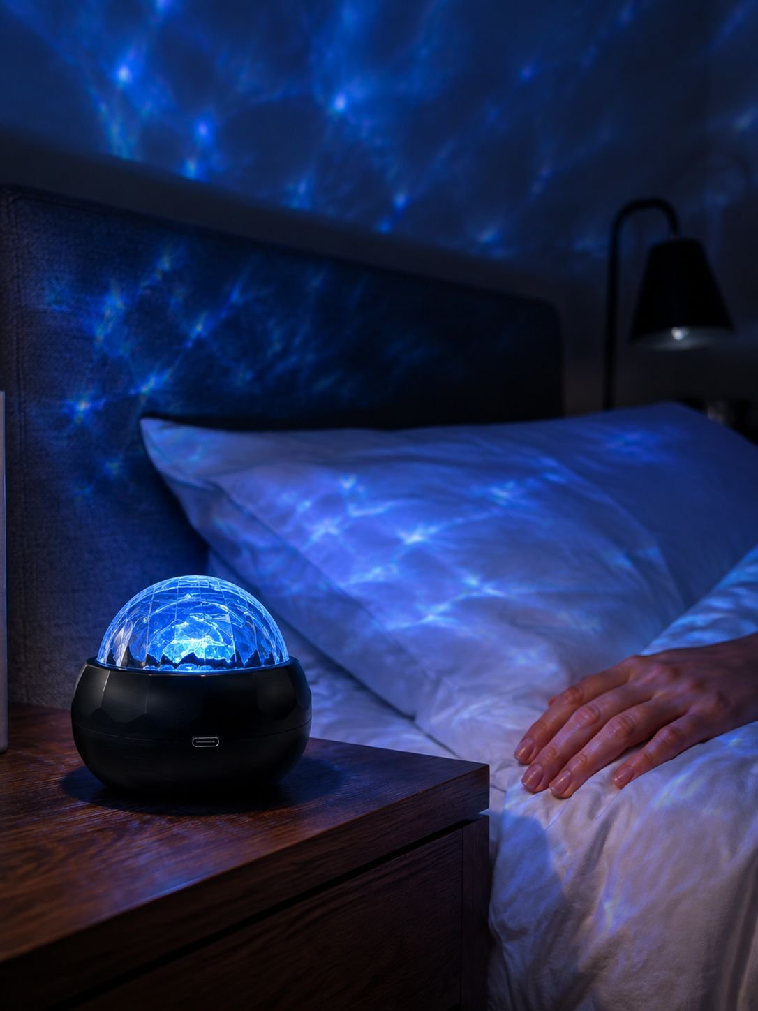 Proyector de estrellas multicolor para habitaciones infantiles