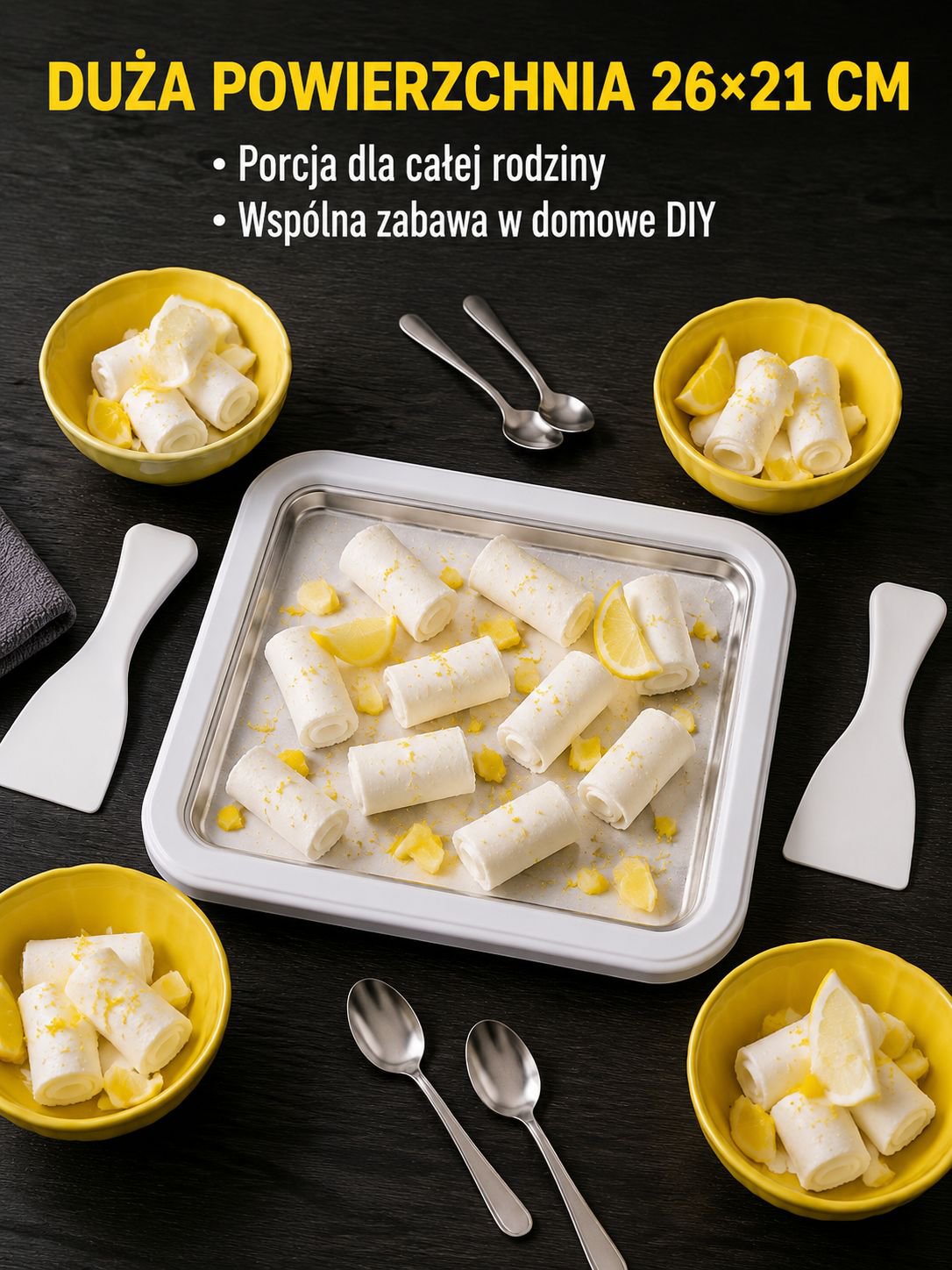 Maszyna do smażonego jogurtu ze stali nierdzewnej klasy spożywczej