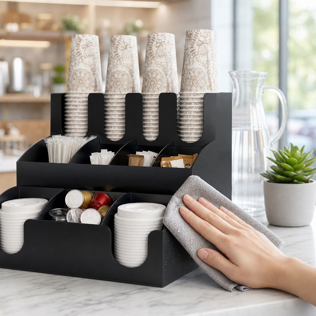 Ideal für die Theke im Milchteeladen