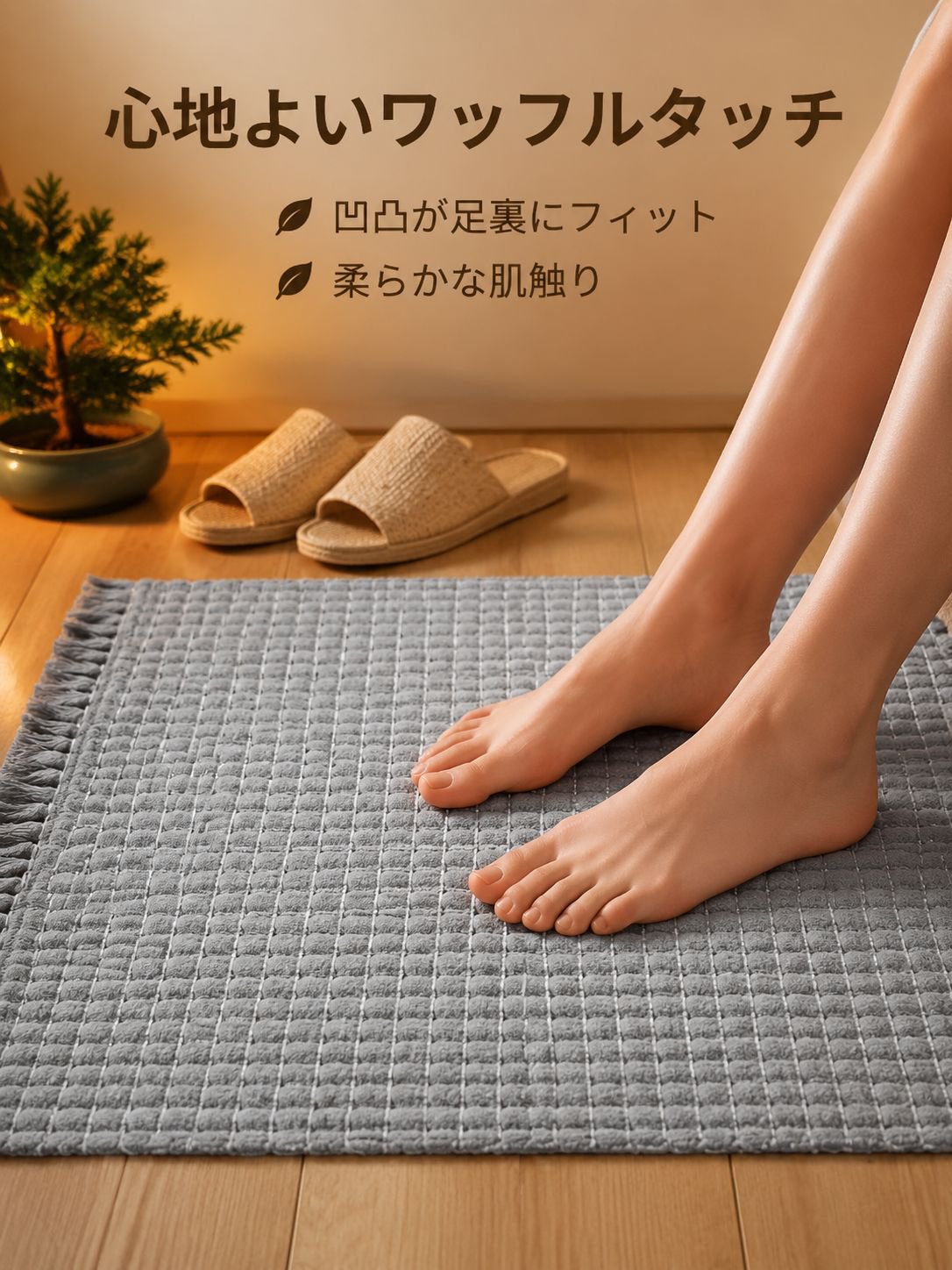 滑り止め吸水フットマット