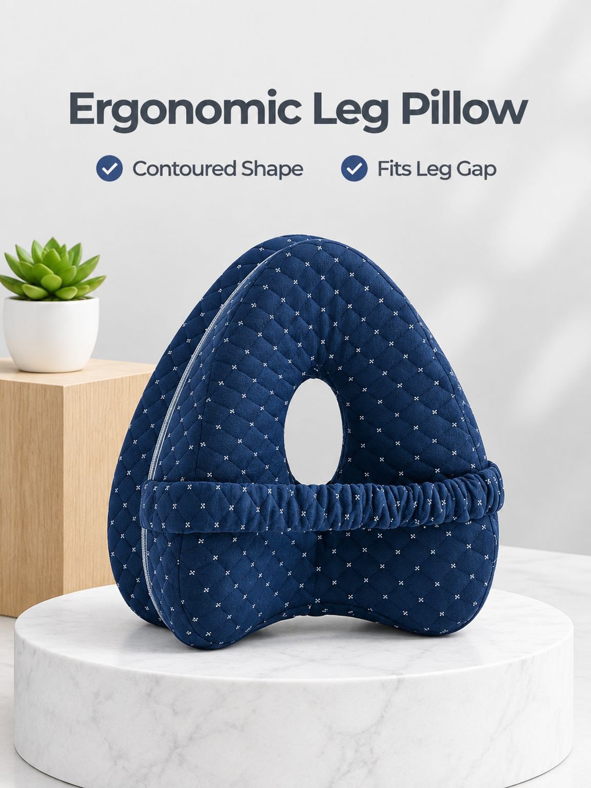 Joint pain relief correcting leg pillow