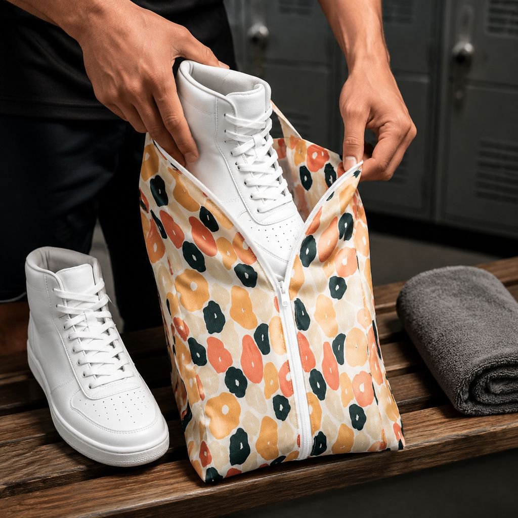 Housse à chaussures zippée anti-poussière et imperméable