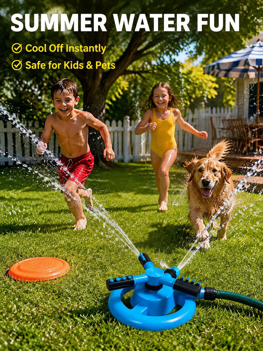 Automatic Rotating Sprinkler
