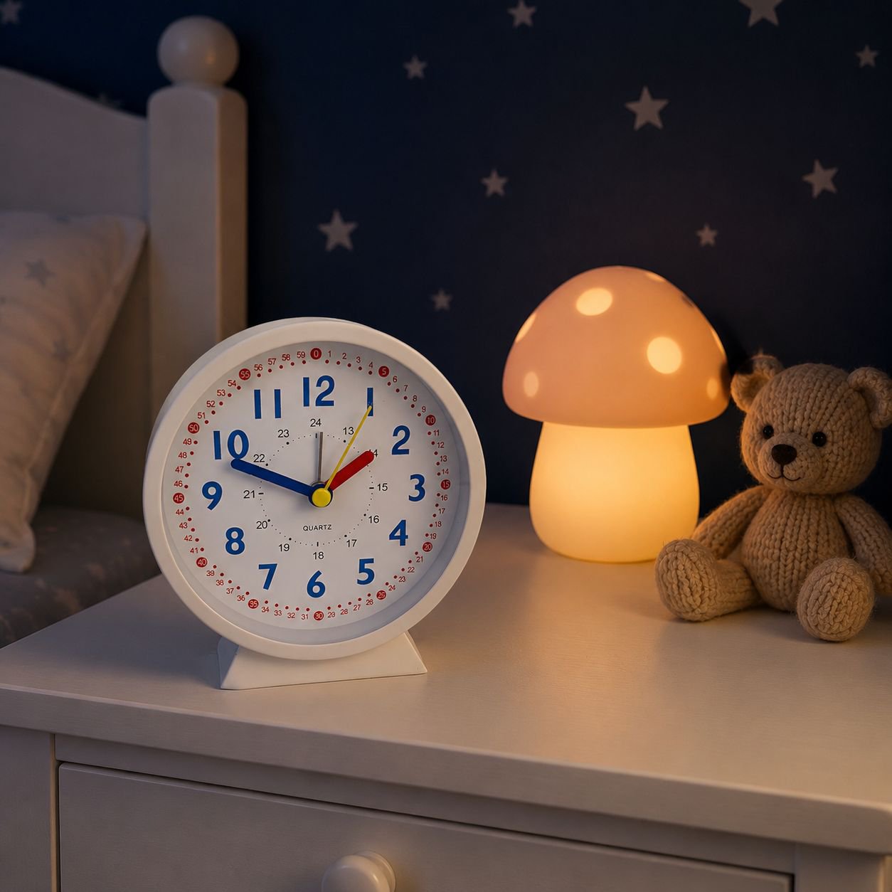 Kids Silent Learning Clock - Digital Cognition Early Education