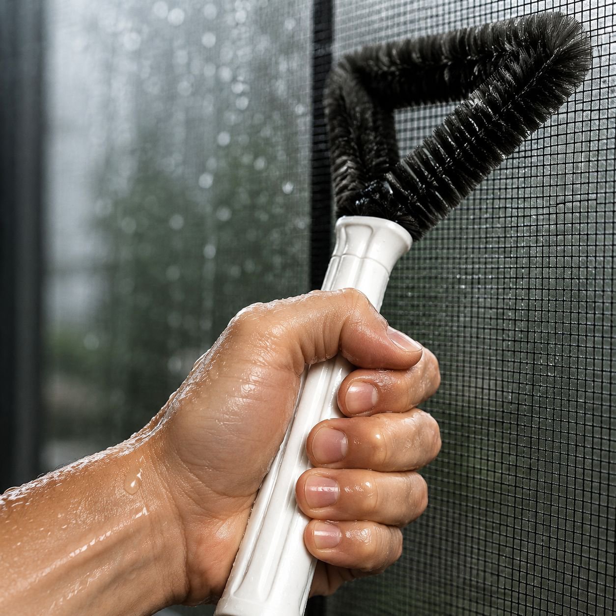 Japan Made Multipurpose Mesh Brush, Powerful Cleaning
