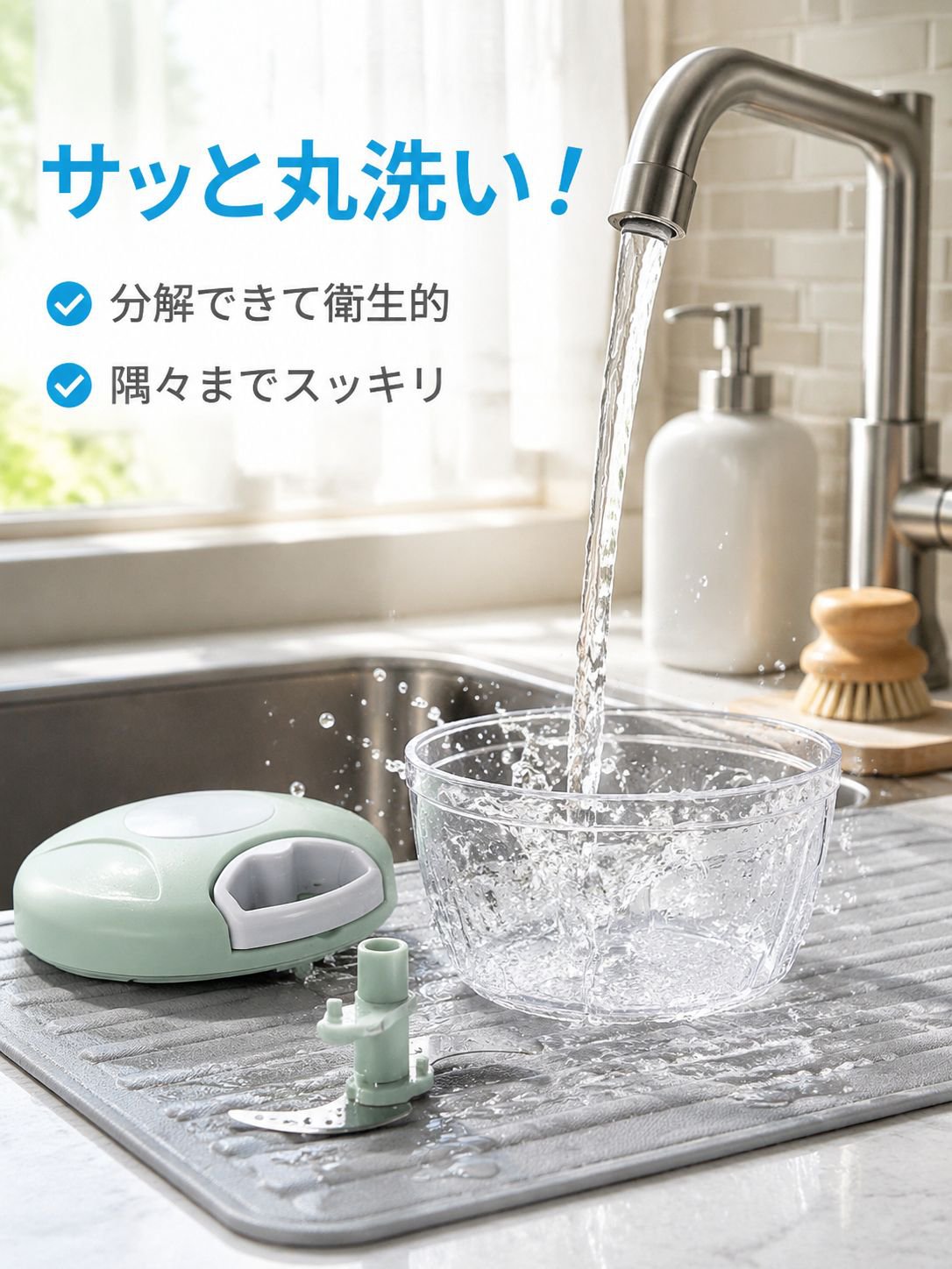 多機能にんにく・野菜チョッパー