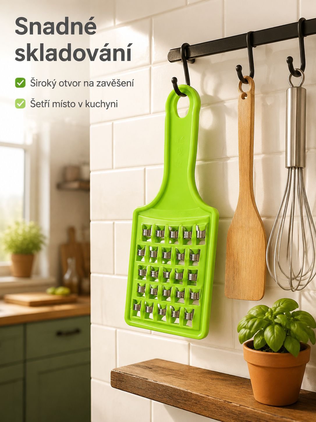 Nezbytné struhadlo pro kuchyňské nováčky