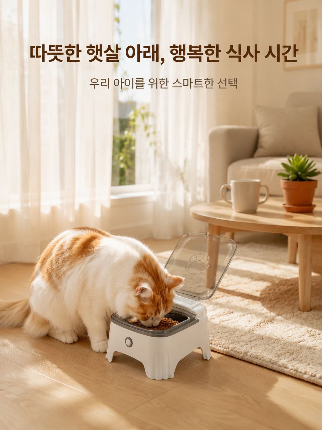 신형 애완동물 감응 먹이기
