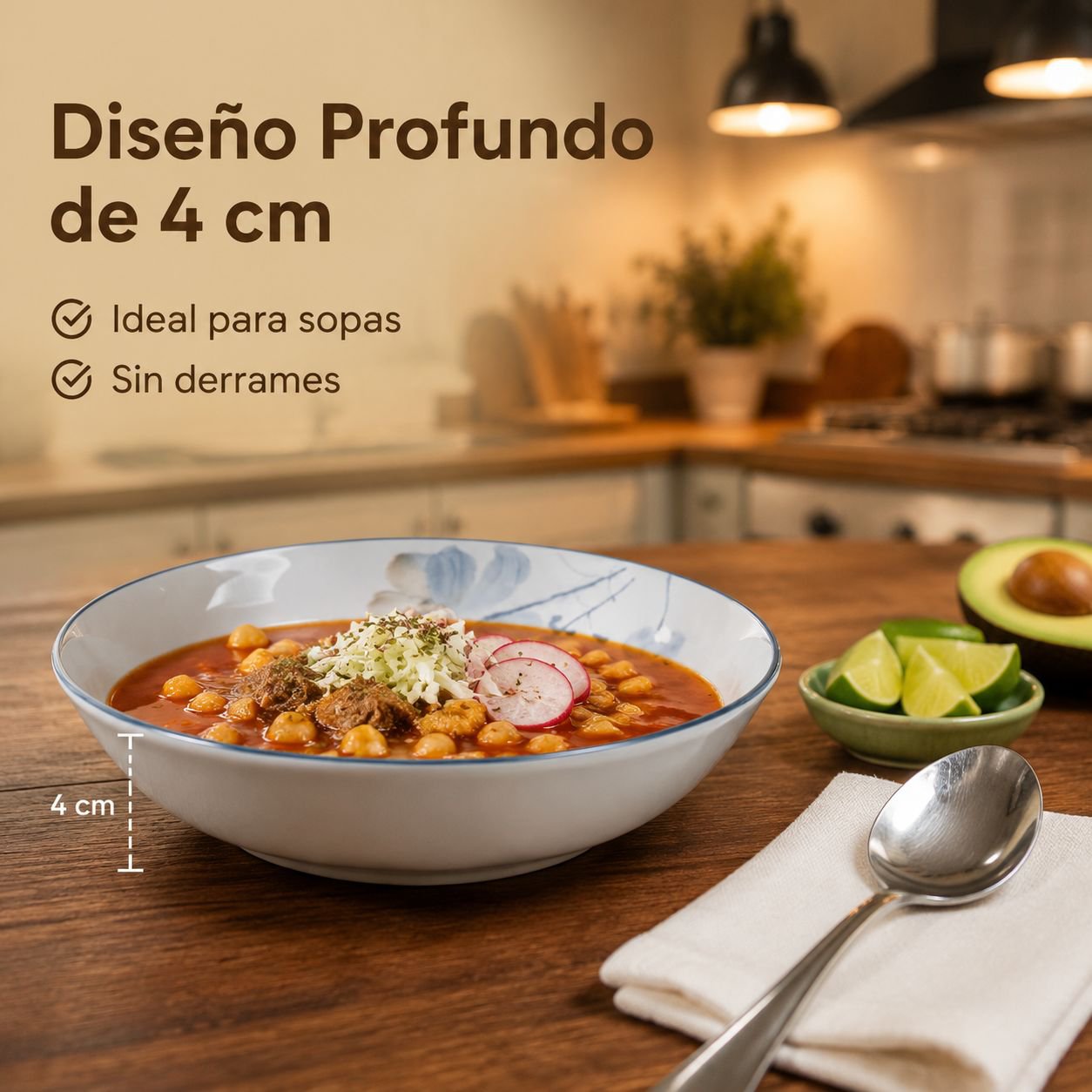 Plato de cerámica de alta estética para el hogar