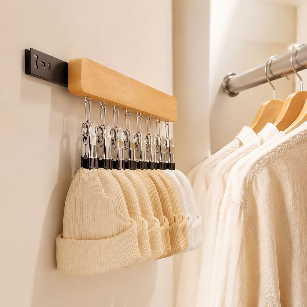 Multi-functional Retractable Wardrobe Underwear Rack