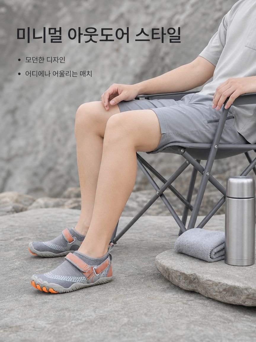 빠른 건조 미끄럼 방지 아웃도어 워터슈즈