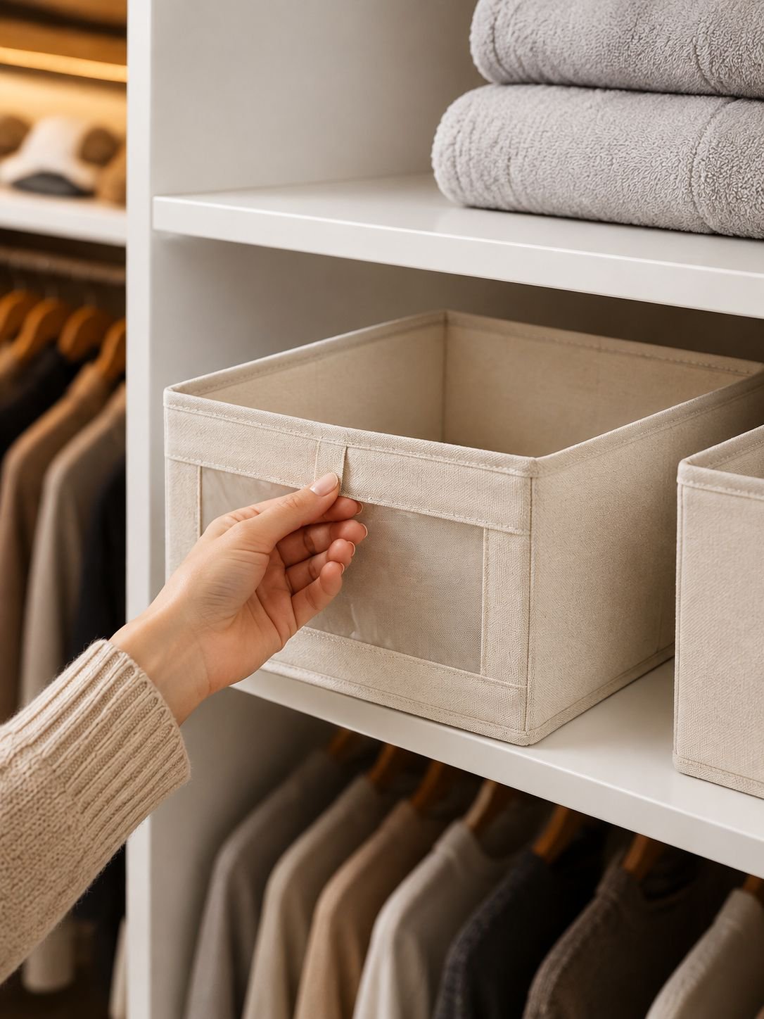 Solución de almacenamiento textil para el hogar