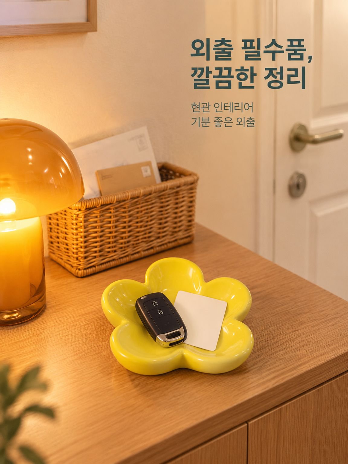 귀여운 스마일 세라믹 꽃병 창의 장식 홈 장식품