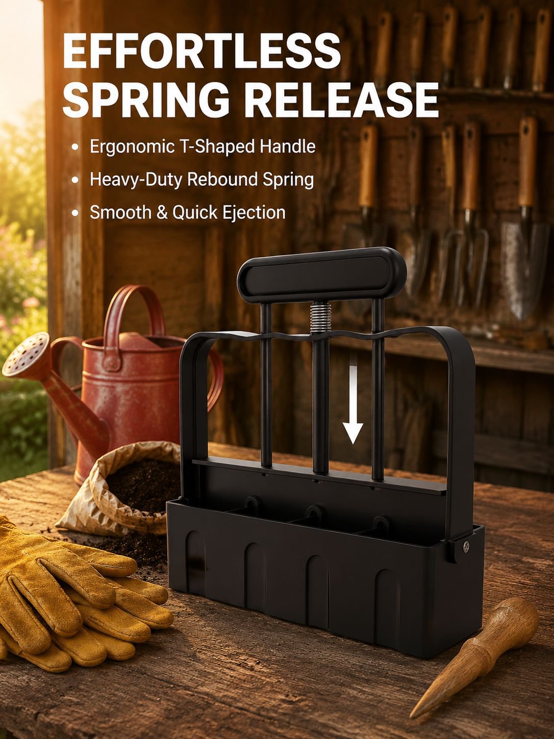 Handheld Soil Compression Seeder