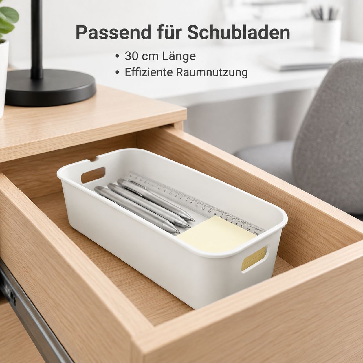 Schreibtisch Schubladen-Aufbewahrungsbox Korb