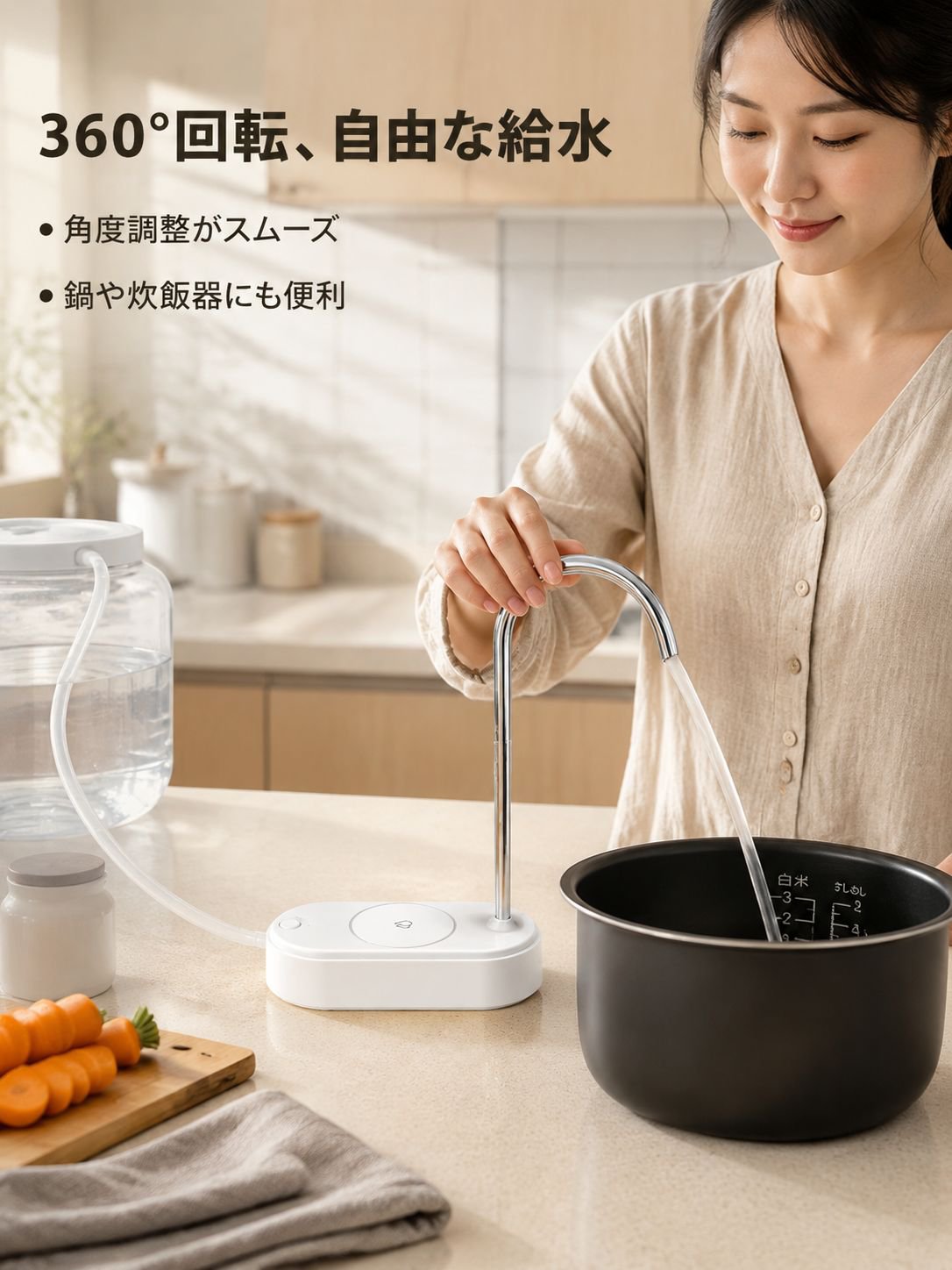 家庭用スマート給水ポンプ