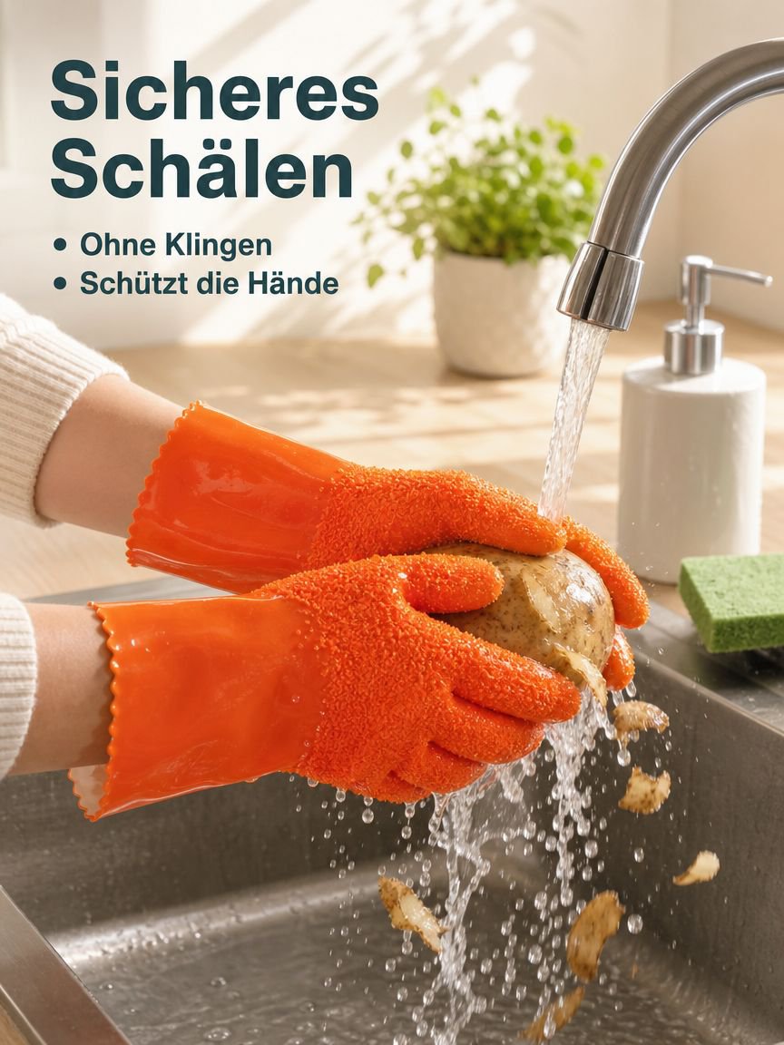 Kartoffelschälhandschuhe Japanische Kartoffelschälhandschuhe/Schälhandschuhe/rutschfeste Handschuhe/