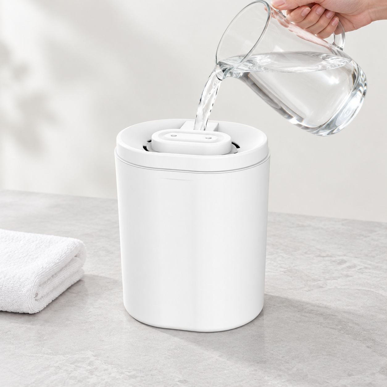 Home & Desktop Dual Spray Humidifier with Ambient Light, 6L Large Capacity