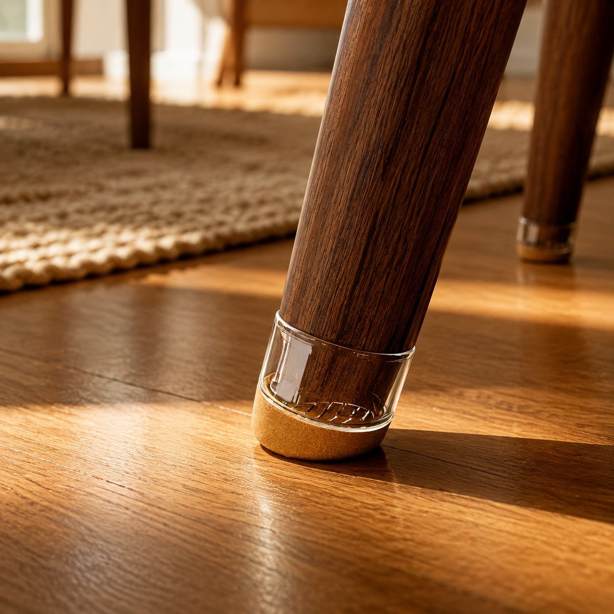 Non-slip Angled Chair Leg Silicone Protectors