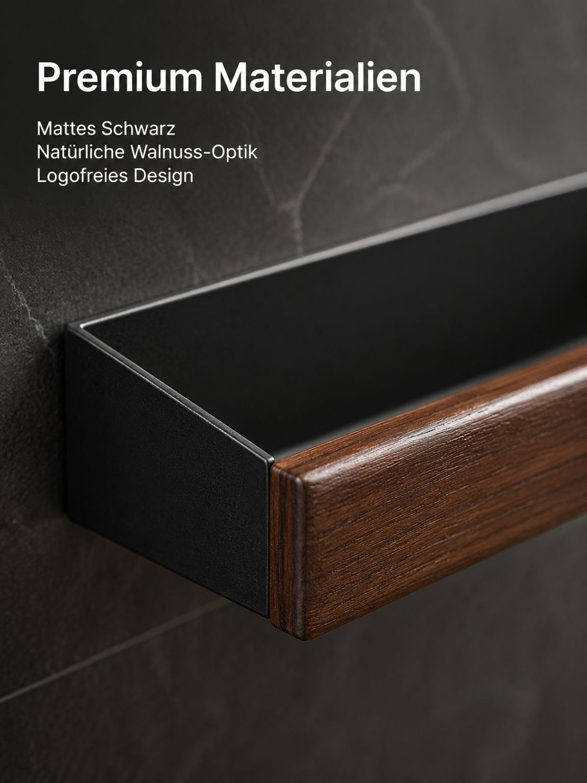 Bohrfreie Duschablage mit modernem Design für ein ordentliches Badezimmer