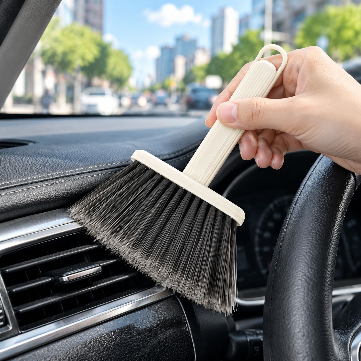 Brosse de nettoyage des fentes pour cuisine, accessoire ménager efficace