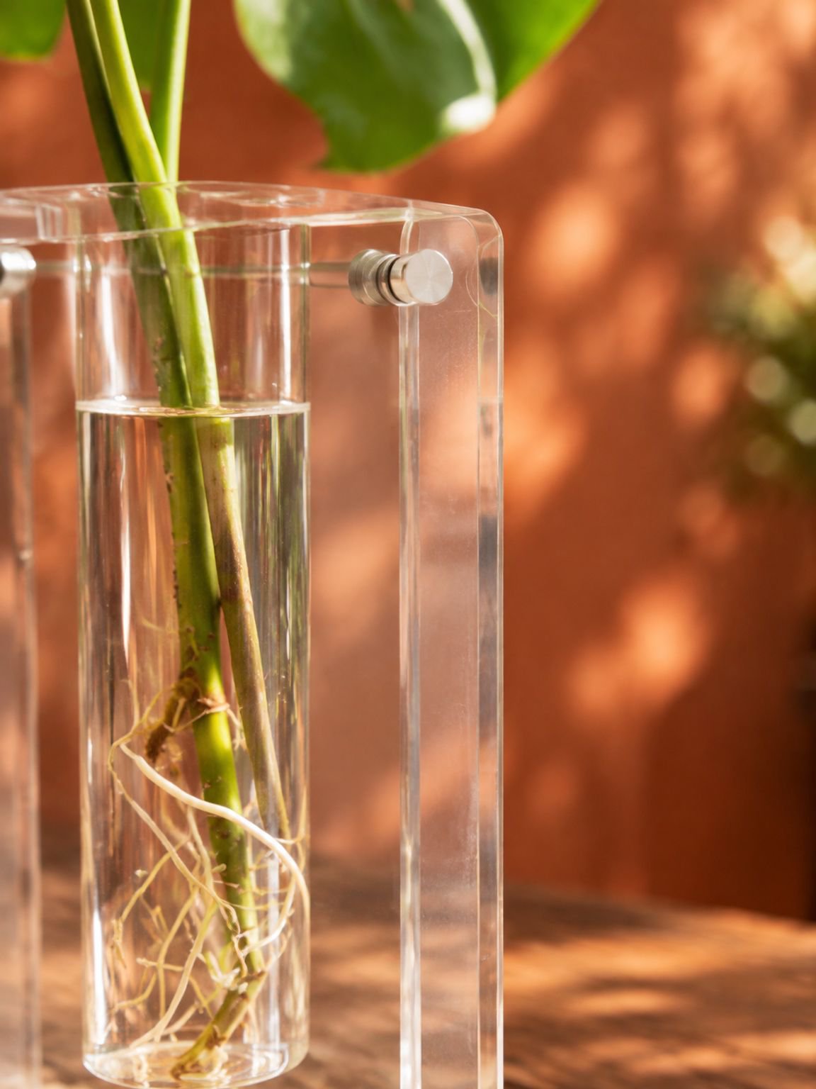 Maceta de agua para flores