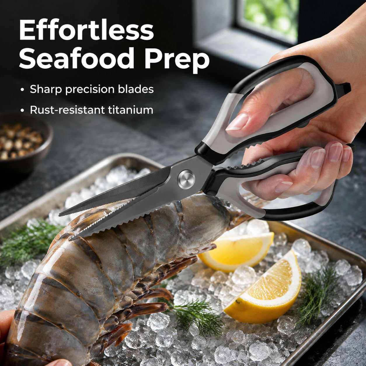 Stainless Steel Multifunctional Chicken Bone Scissors
