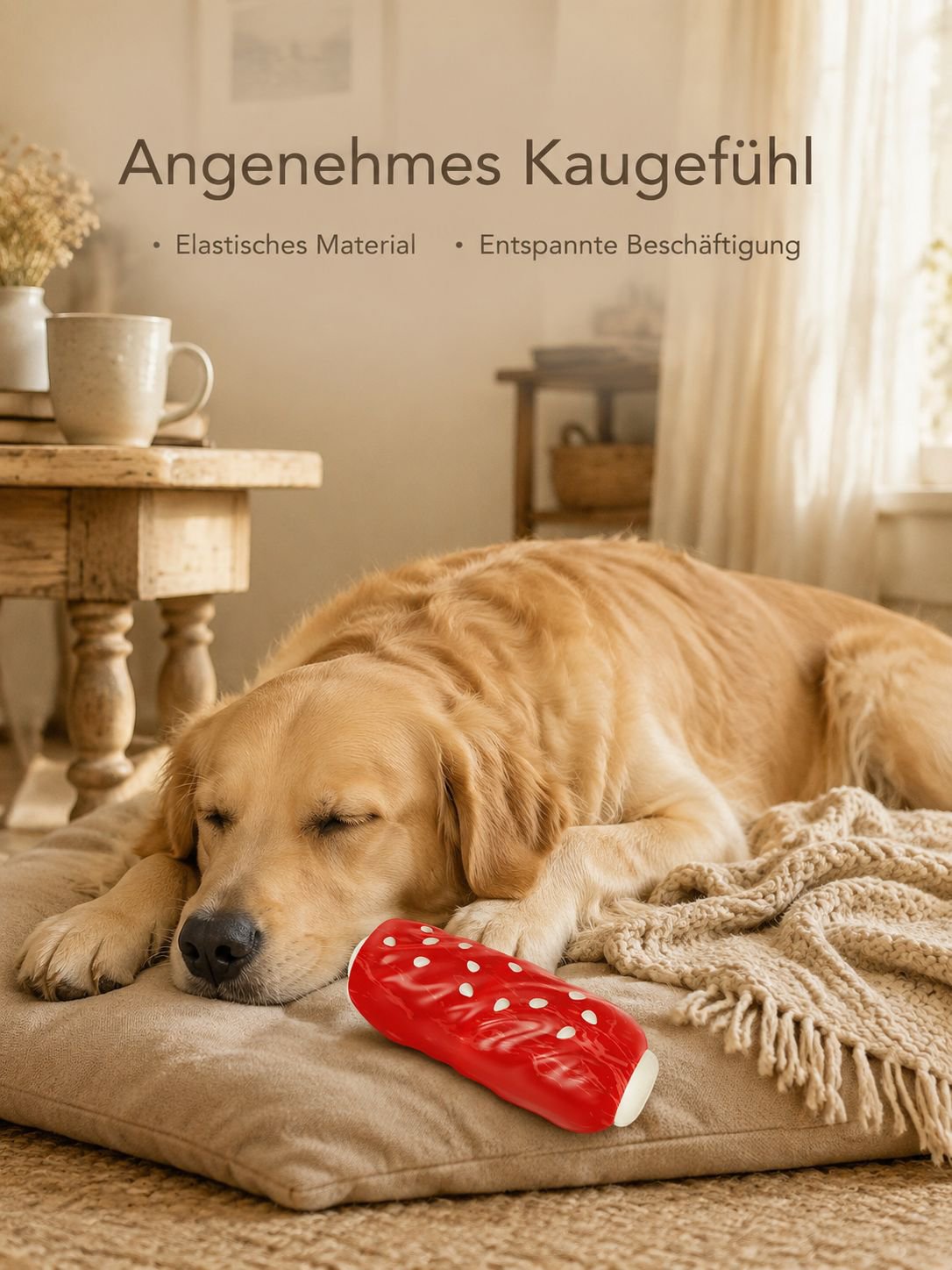 Hundespielzeug mit Geräuschfunktion und Snackbelohnung