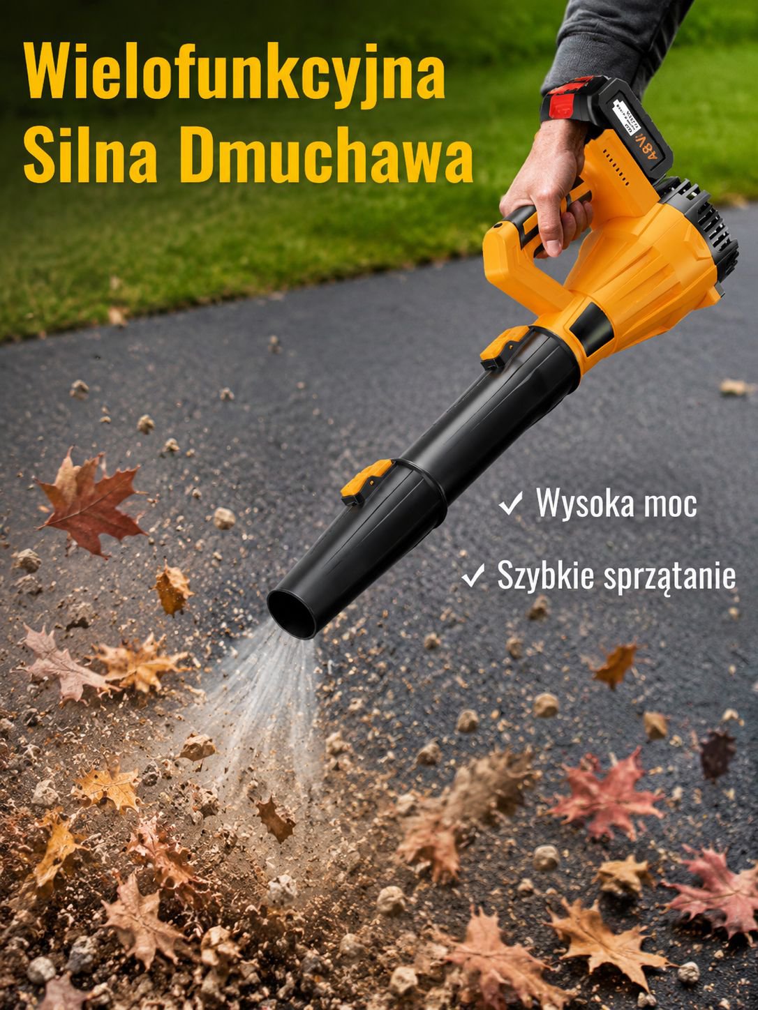 Wielofunkcyjna silna dmuchawa Dmuchawa o dużej mocy