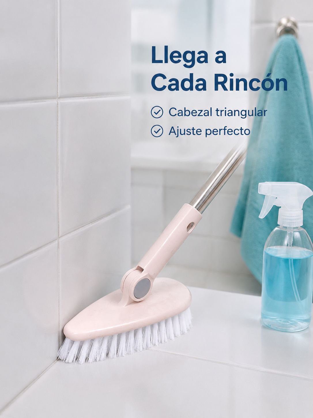 cepillo de piso de cerdas duras