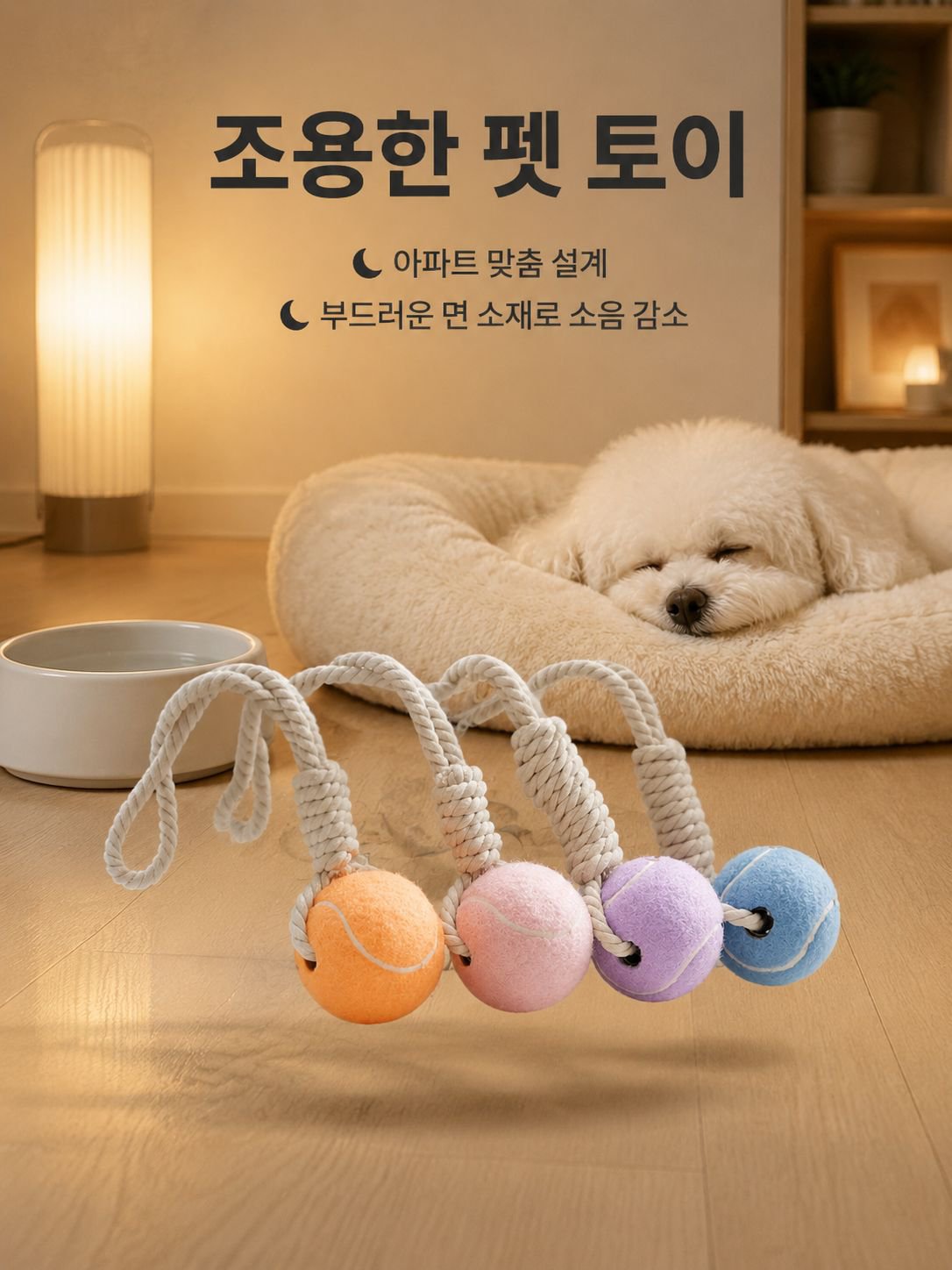 반려동물 치아 청소 인터랙티브 테니스