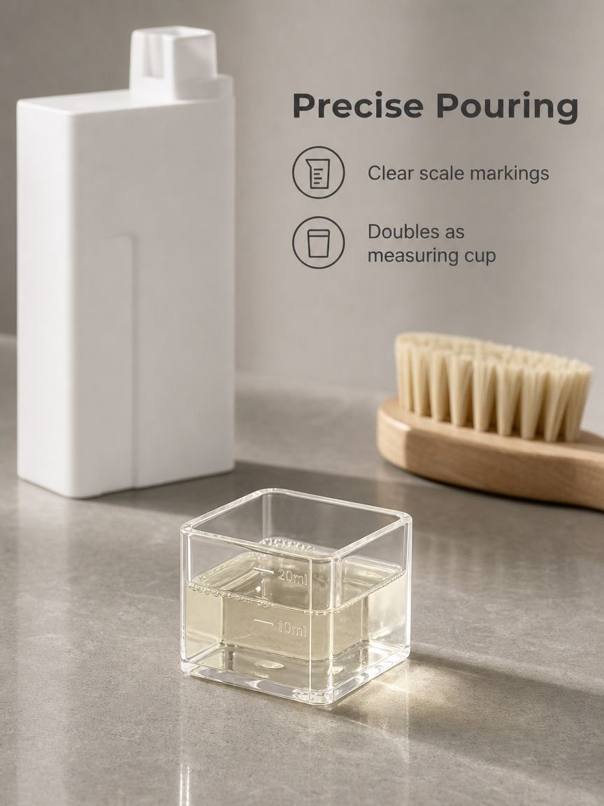 Liquid Dispensing Bottle Laundry Detergent Storage Container