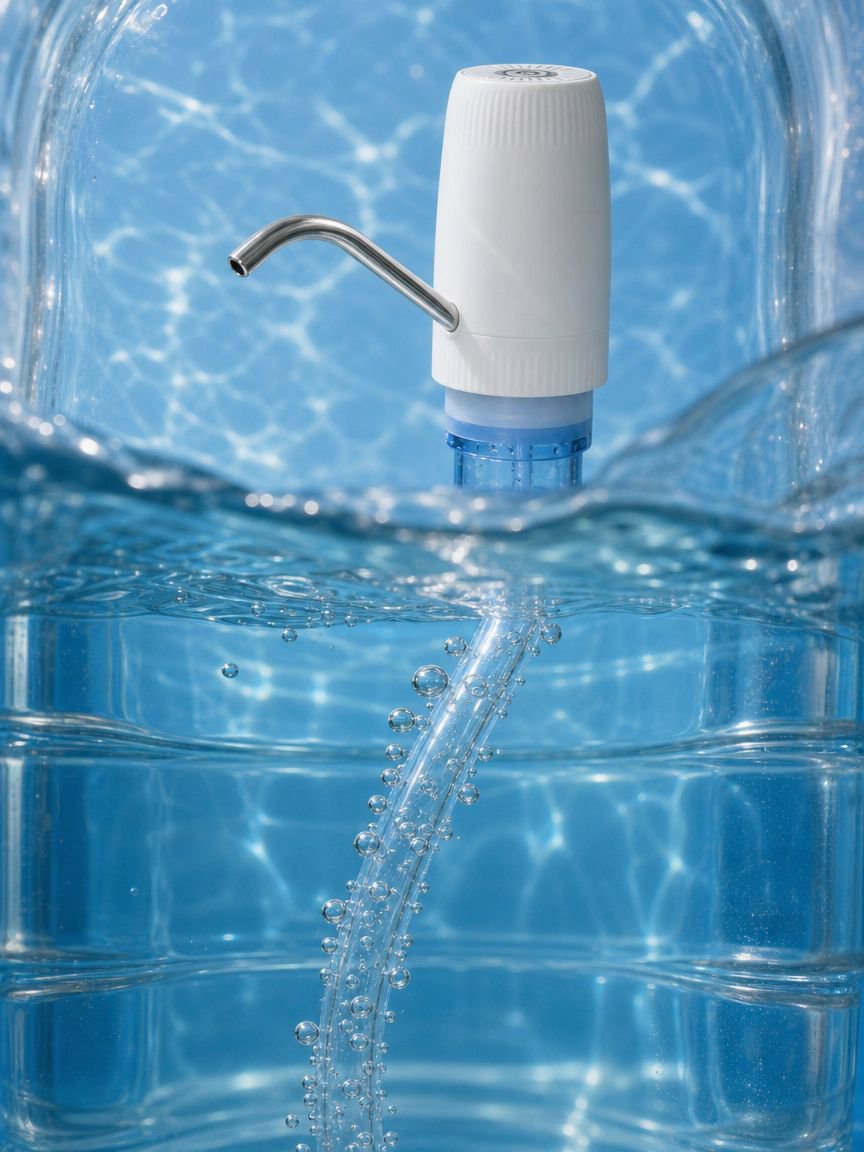 USB-ladbare Wasserpumpe für Flaschen