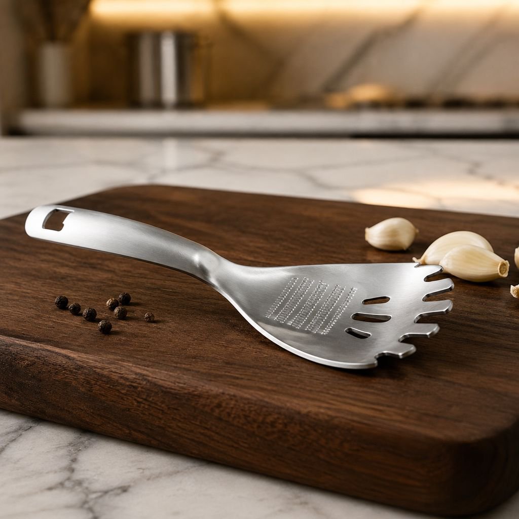Multipurpose Stainless Steel Grinding Spoon for kitchen use