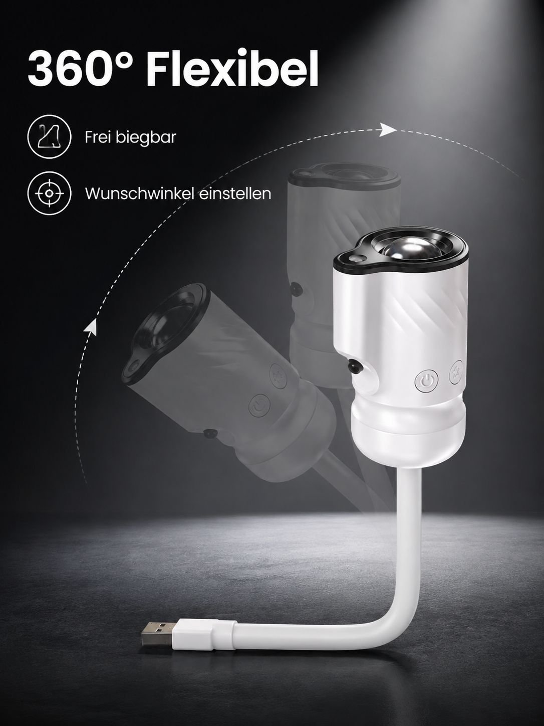 USB Sternenprojektor Nachtlicht für Auto und Zuhause, romantische Atmosphäre Lampe