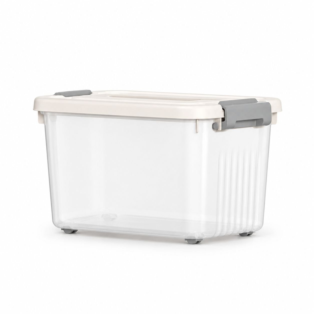 Multi-functional Wheeled Storage Box with Lid