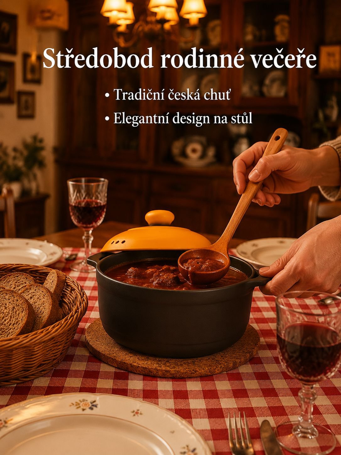 Žáruvzdorný keramický kastrol
