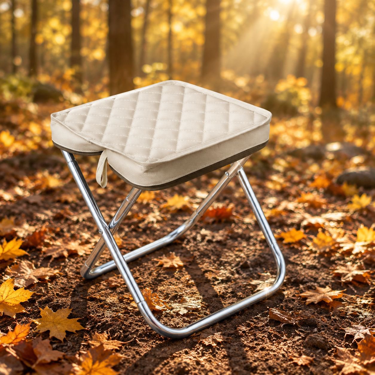 Leichter Klapphocker, tragbarer Klapphocker, tragbarer Outdoor-Hocker für Camping
