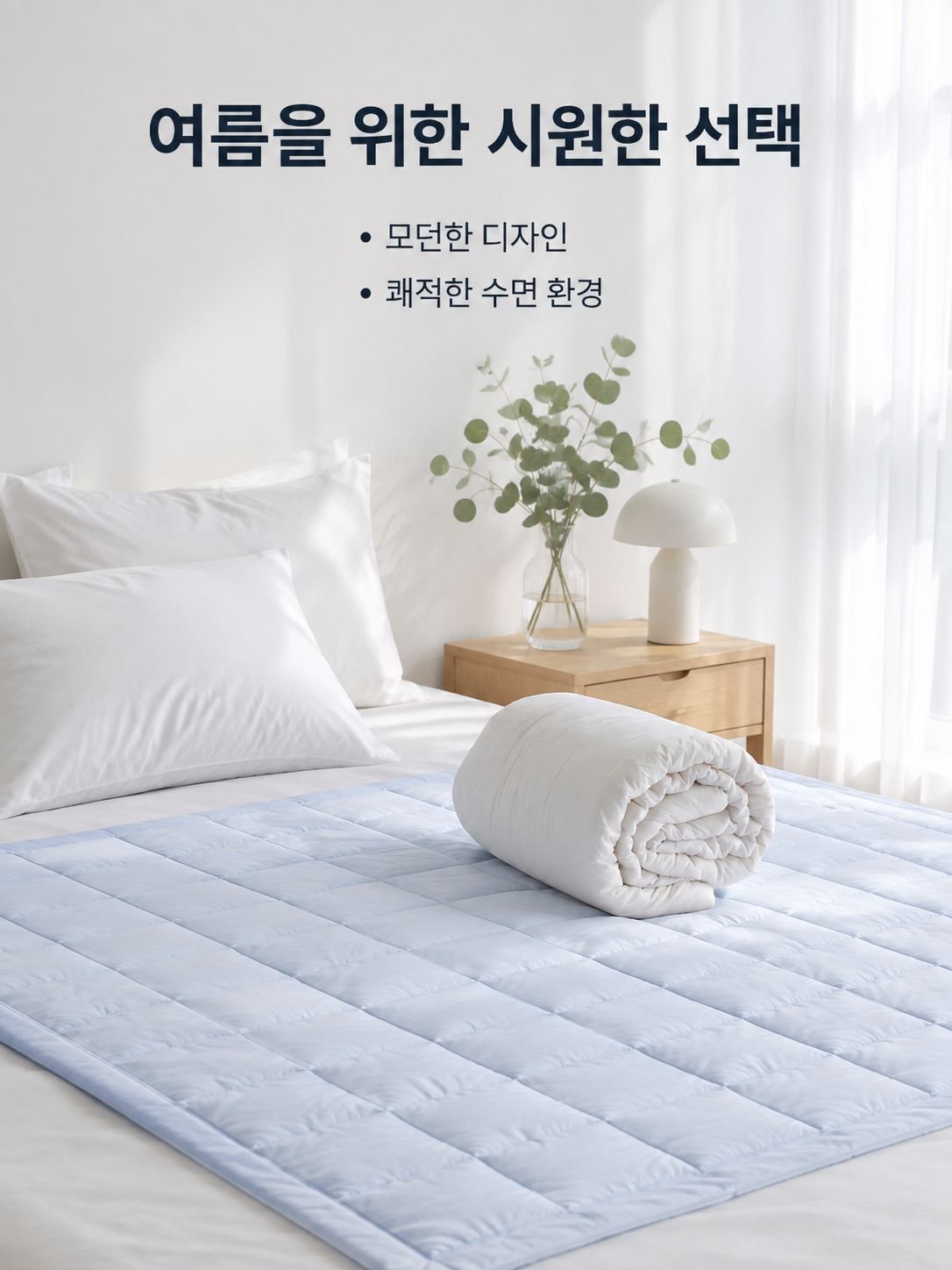 통기성 쿨링 에어컨 이불