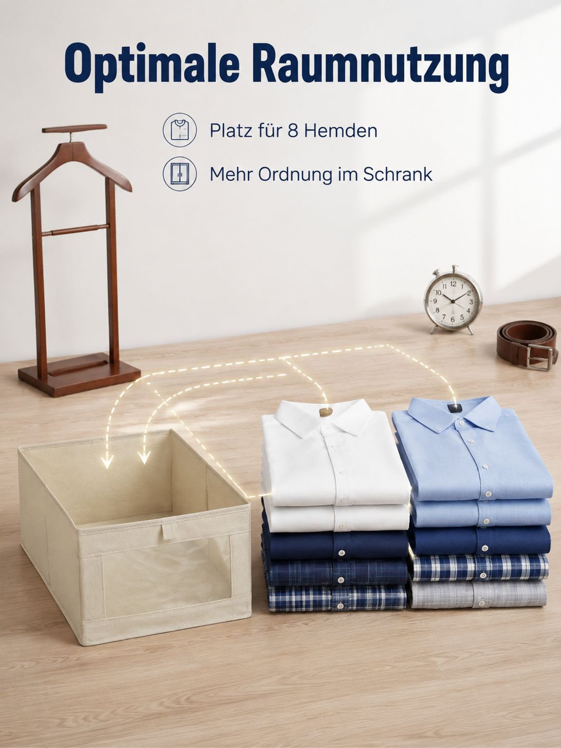 Organizer-Box für perfekte Ordnung im Kleiderschrank