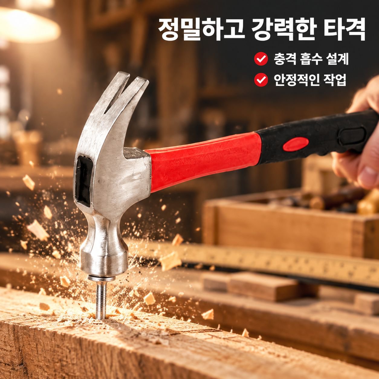 목공용 다기능 장도리(클로 해머)