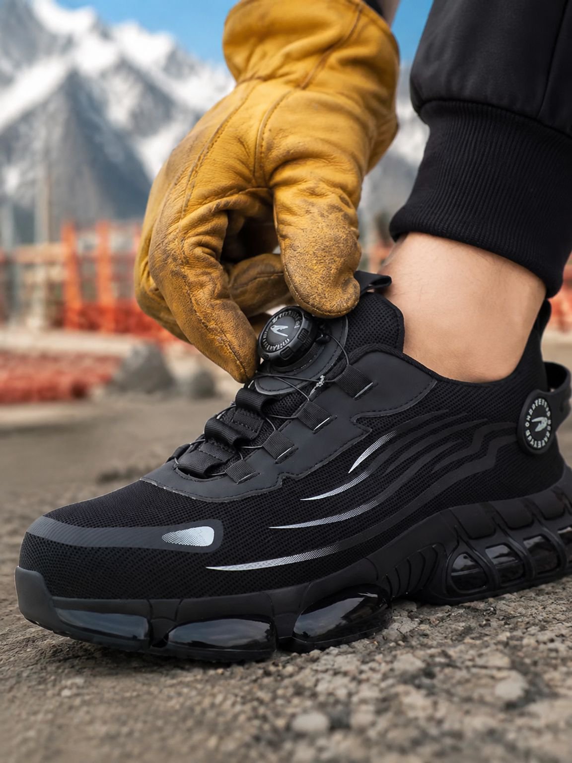 Knauf Anti-Smash und Anti-Punktur Arbeit Versicherung Schuhe