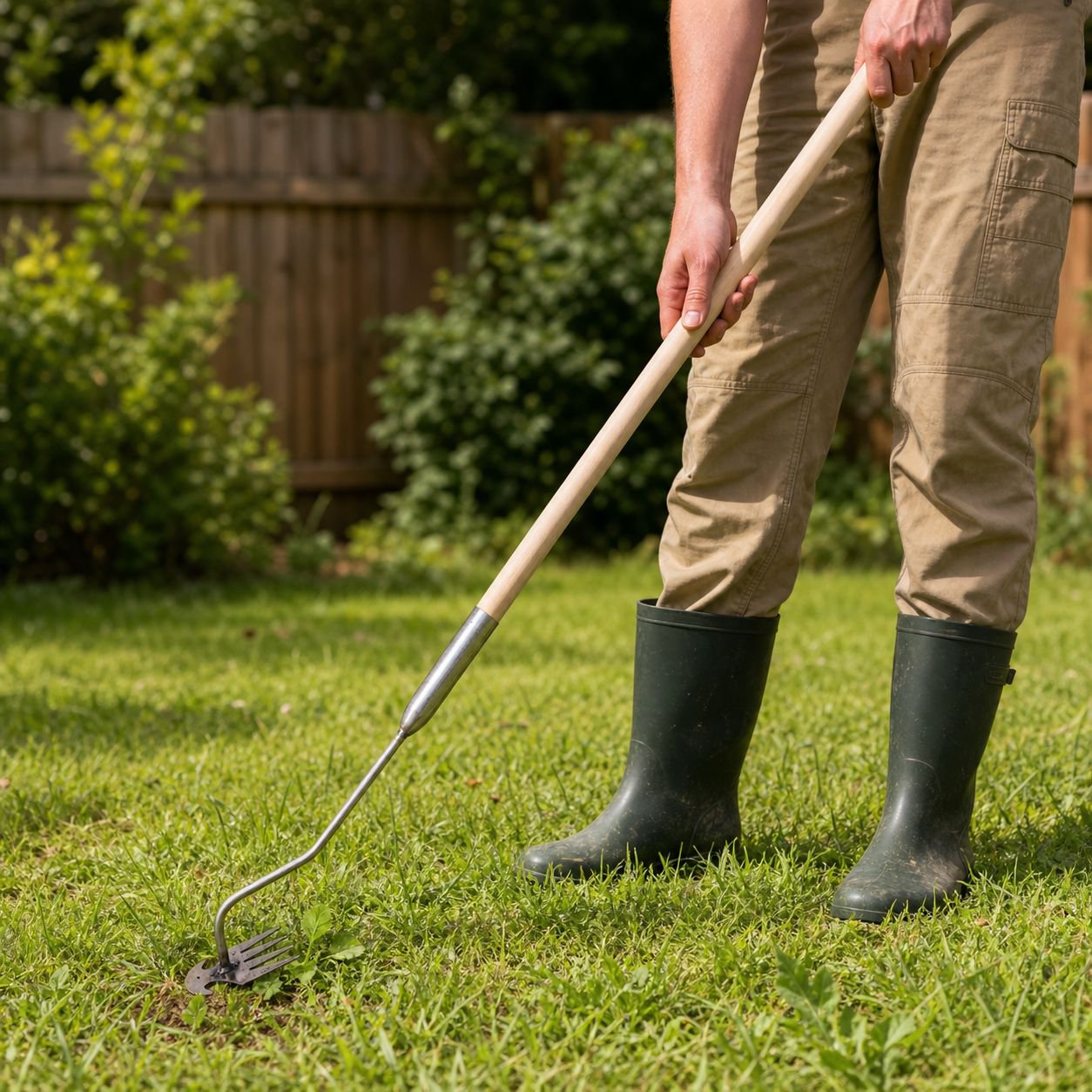 Garten-Unkrautmesser aus Edelstahl Handwerkzeug