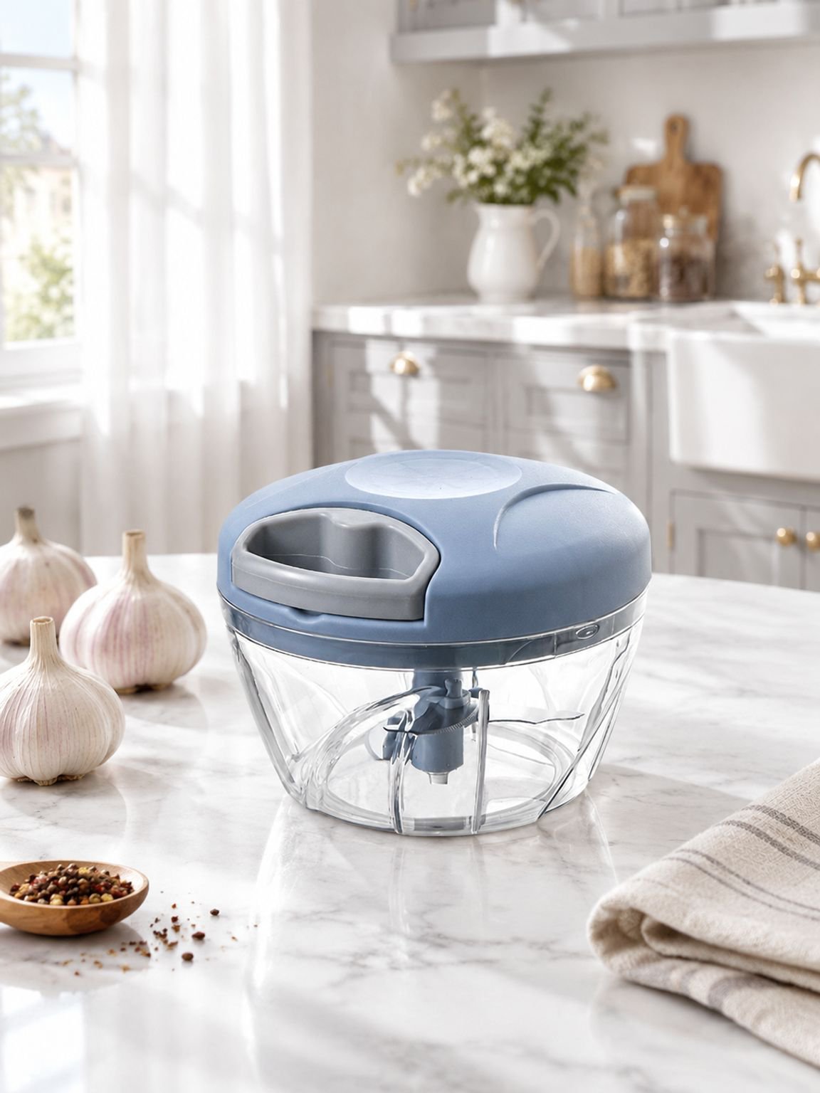 Hachoir à ail multifonction pour cuisine