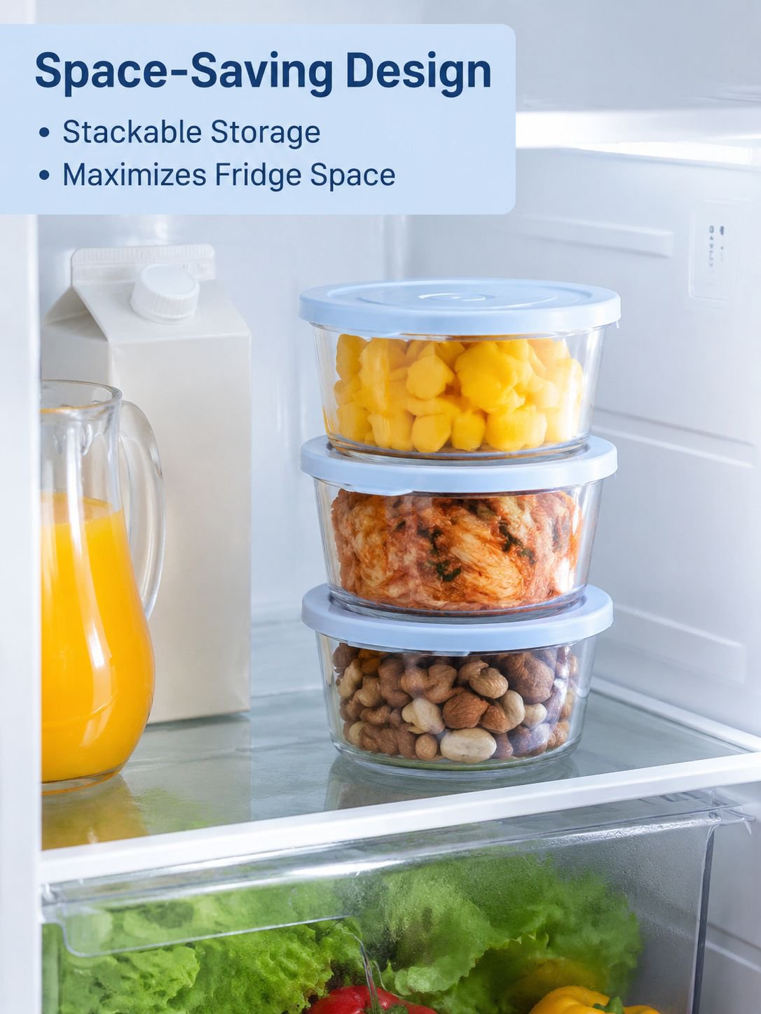 High Borosilicate Glass Kimchi Sealing Jar