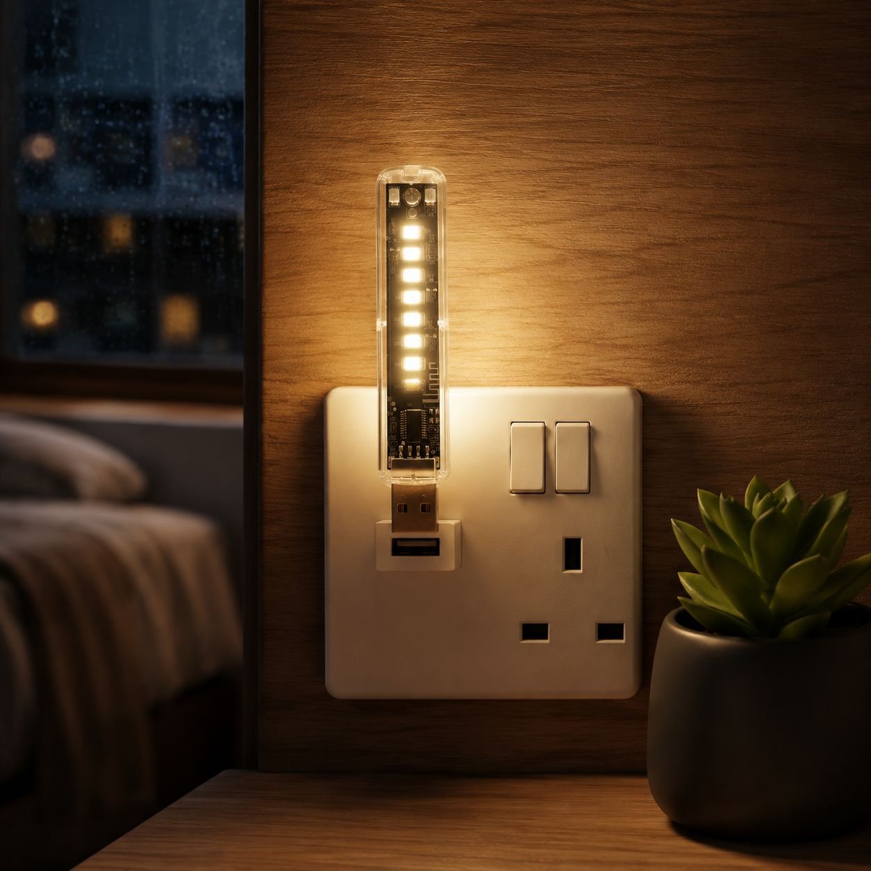 Air Conditioning Companion Night Light Smart Voice Remote Control Night Light Smart Voice Control