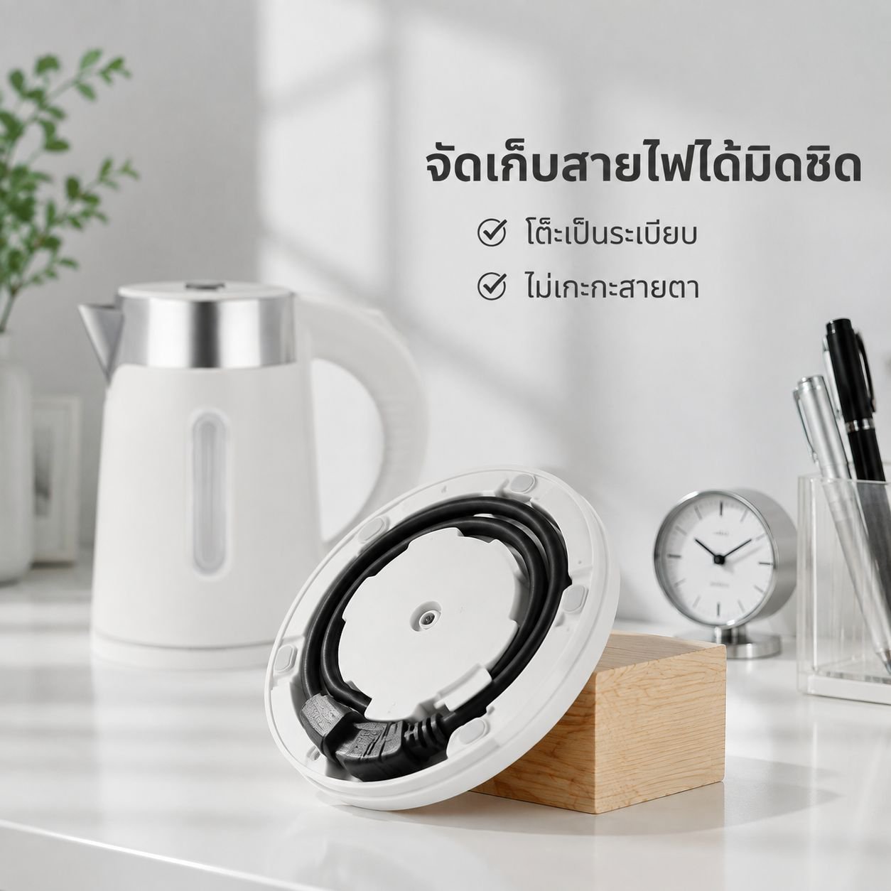 กาต้มน้ำไฟฟ้าแบบพกพาขนาดเล็ก