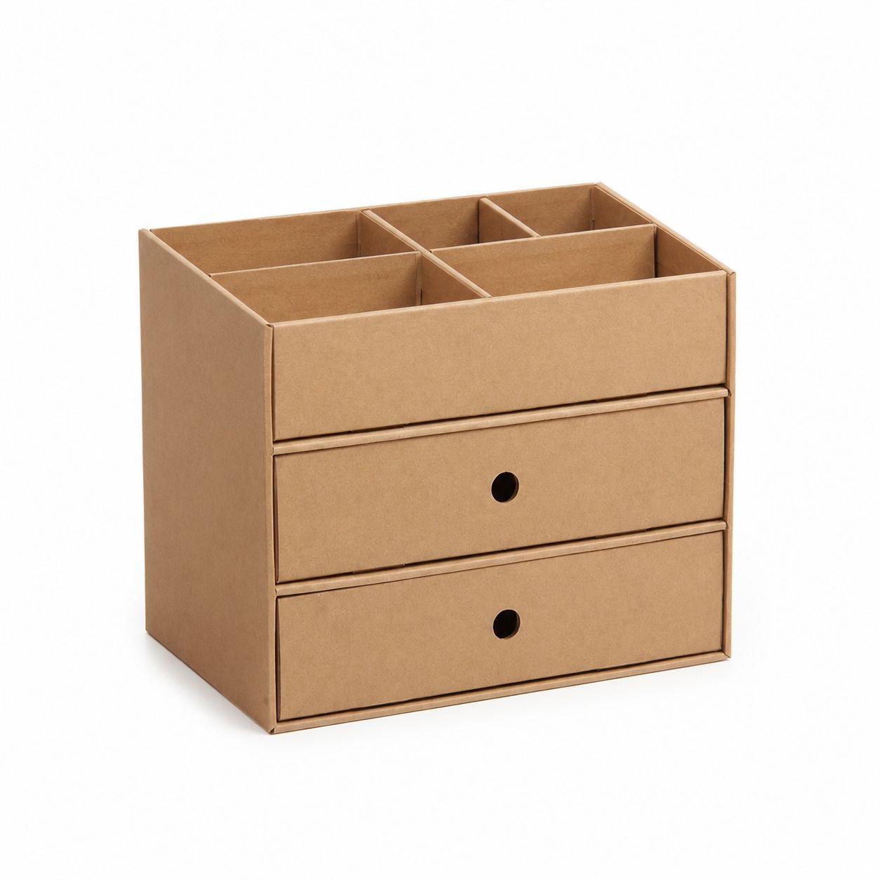 Boîte de rangement multifonctions pour bureau