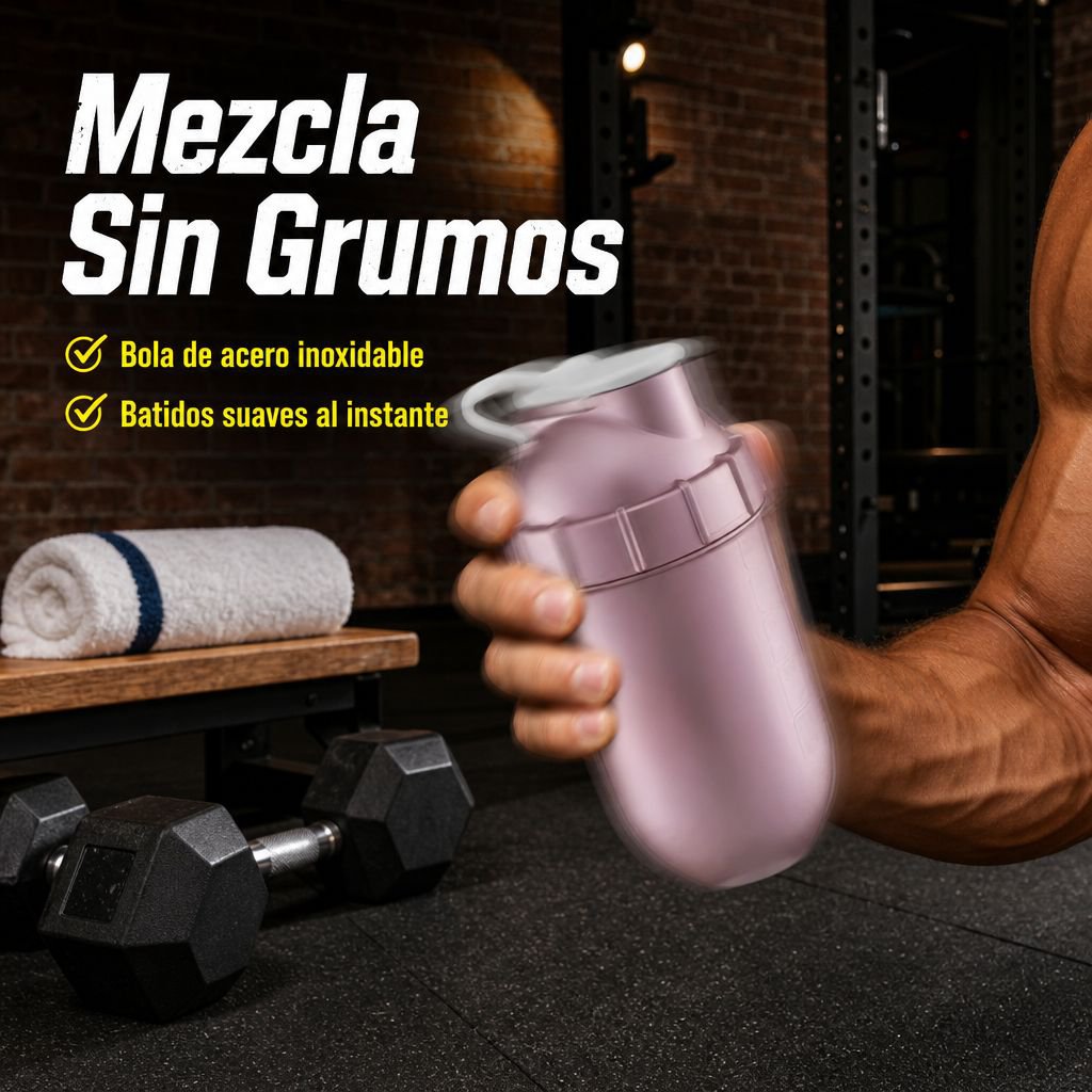 Vaso mezclador de proteína en polvo Shake Fitness