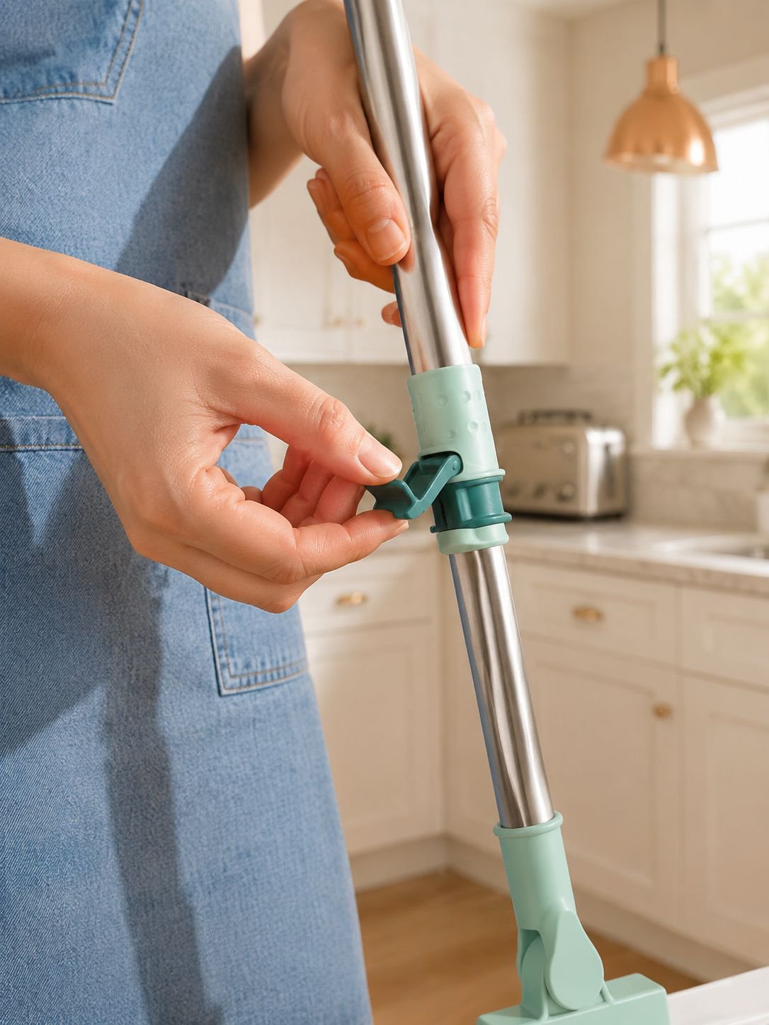 Mopa extensible fácil de usar para el hogar